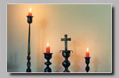 Kované svícny a lustry